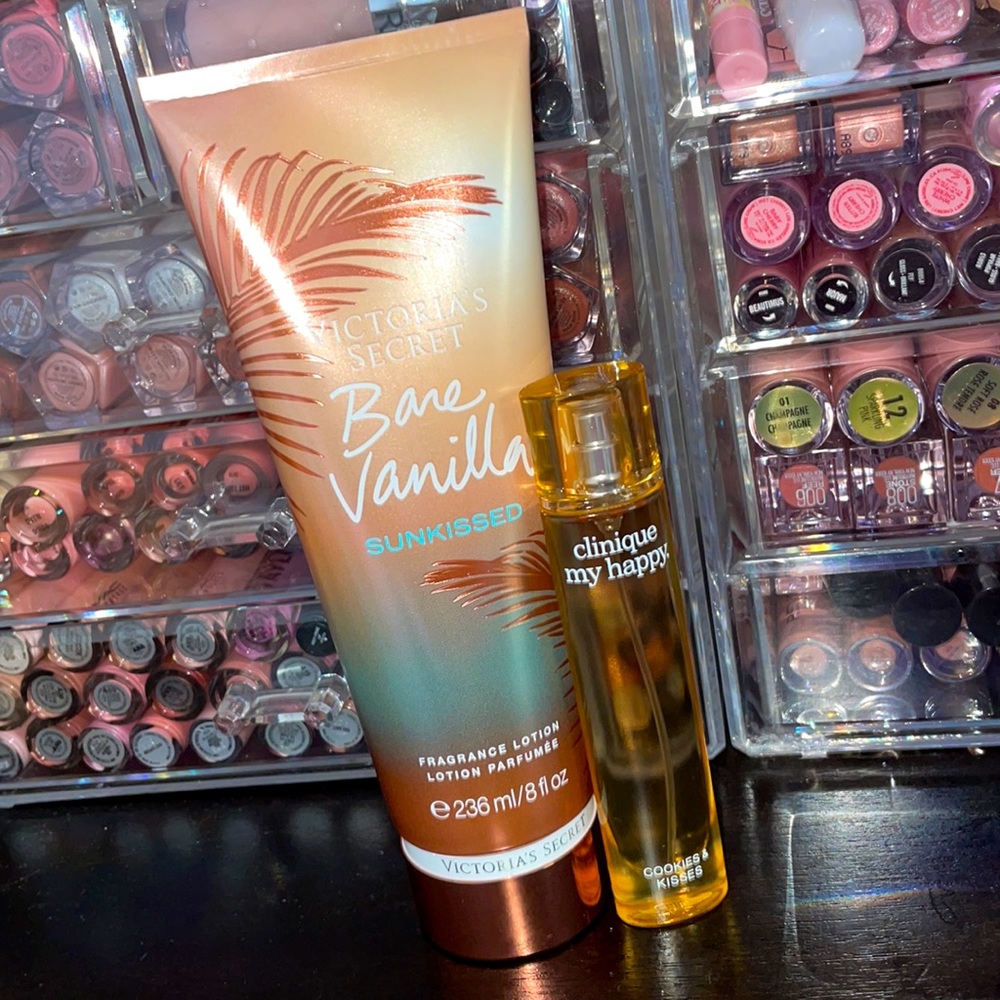 VS Bare Vanilla Sunkissed & Clinique Cookies